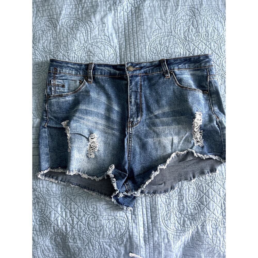 Women Jean Concept Jean Shorts Size  46 Pre Owned